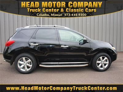 2010 nissan murano sl low miles 4 dr suv cvt gasoline 3.5l v6 sfi dohc 24v black