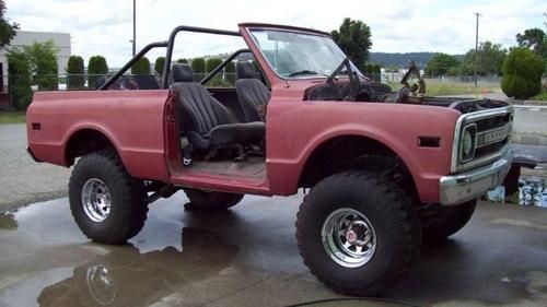 1969 chevrolet blazer base sport utility 2-door 400 sbc project