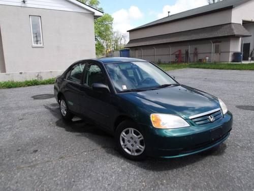 Honda civic gx sedan, cng, 36k low miles,save here, nice clean green no reserve