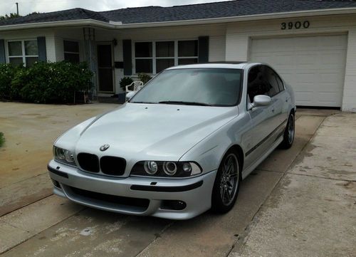 2000 bmw m5 titanium silver