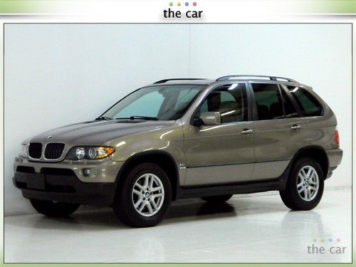 06 x5 3.0i awd premium pkg cold pkg pano roof xenon leather new brakes pristine