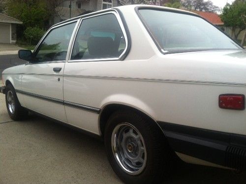 1983 bmw 320i time capsule no rust