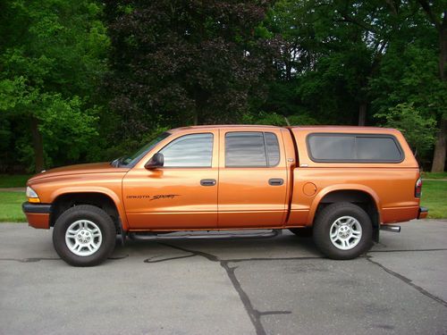 2001 dodge dakota sport crew cab pickup 4-door 4.7l