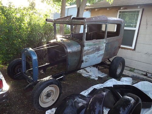 1929 ford model a sedan hot rod rat rod street rod project