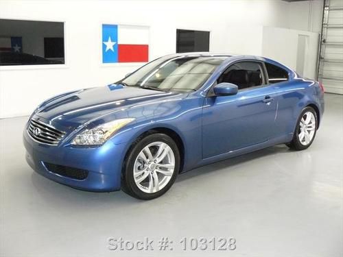 2010 infiniti g37 journey coupe auto leather xenons 17k texas direct auto