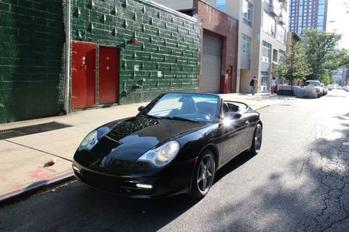 2002 porsche 911 carrera cabriolet -- very strong and low mileage 3.8l engine