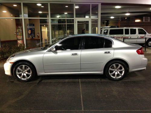 2006 infiniti g35 x sedan 4-door 3.5l