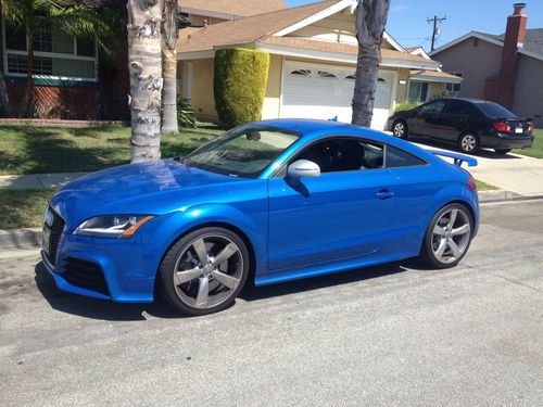 2012 audi tt rs - sprint blue... ttrs tt-rs manual