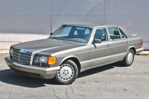 1990 mercedes benz 420 sel, one owner, very clean, sunroof, leather seats, bose