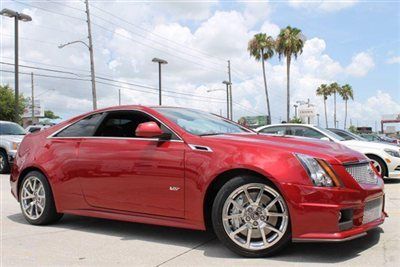 2011 cts-v 1-owner / super clean / red black call greg 727-698-5544 cell