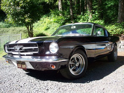 1965 mustang fastback 2+2 289 4 speed