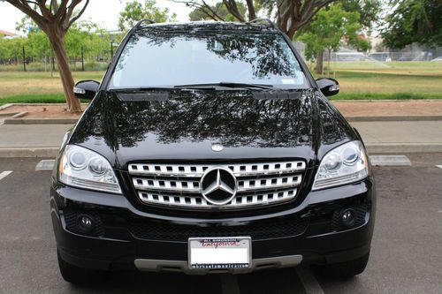 2008 mercedes-benz ml350 66,000 miles black on black 4-door 3.5l