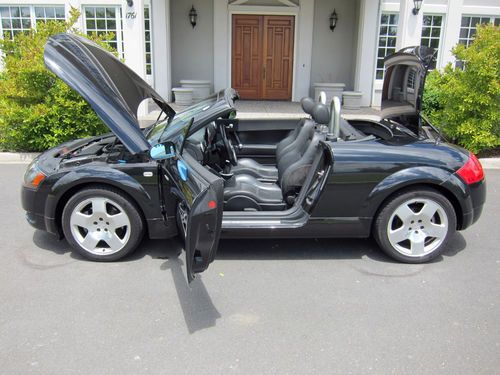 2001 audi tt quattro turbo 225hp 6 speed convertible roadster 1 owner 62k miles