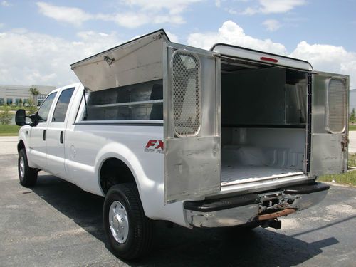 2004 ford f350 crewcab 4dr 4x4 turbo diesel automatic great work truck!!!!!!!!!!