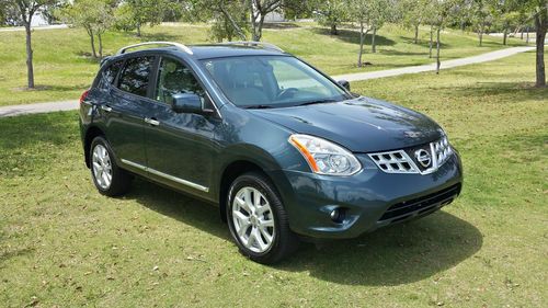 2012 nissan rogue sl awd like new navigation back up camara leather