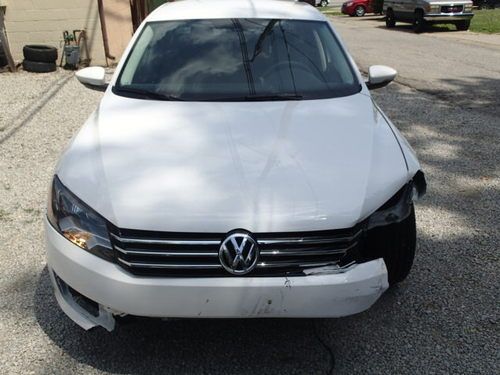 2012 Volkswagen Passat, salvage, damaged, runs and drives, sedan, image 11
