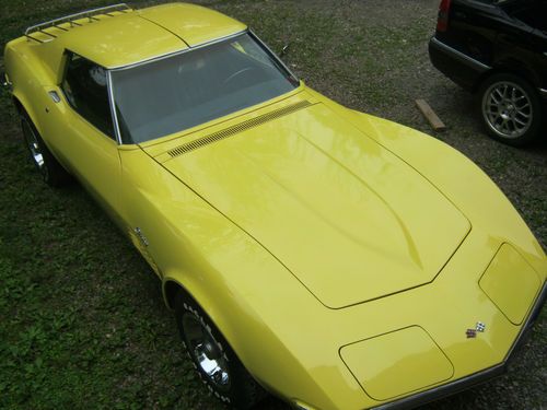 Look&gt;&gt;&gt;&gt;&gt;&gt;&gt; 1970 corvette 350 350hp 4 speed daytona yellow deluxe black interior