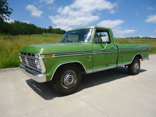 83,000 mile! excellent original family f-250 camper special, 390 v8!