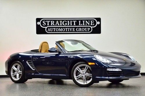 2011 porsche boxster pdk blue/tan low miles