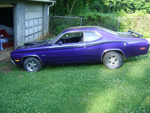 1973 plymouth duster...plum crazy purple