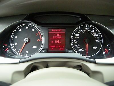 2012 A4 PREMIUM LEATHER SUNROOF CARFAX CERTIFIED ONE FLORIDA OWNER LIKE NEW, US $26,988.00, image 13