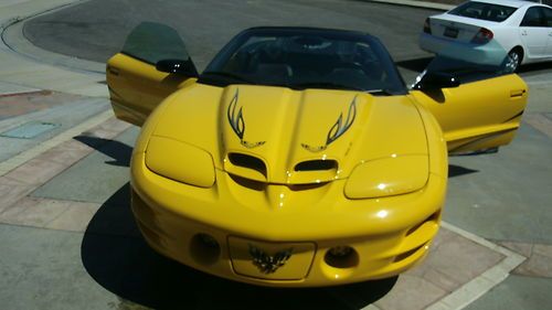 2002 pontiac firebird/trans am automatic/convertible "collector edition"