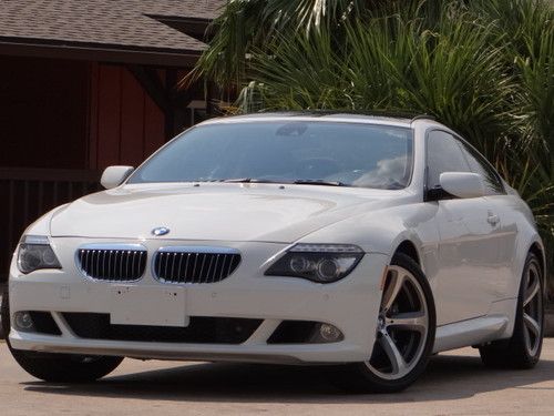 2008 bmw 650i ~sport pkg~night vision~hwy miles~serviced~2 yr warranty