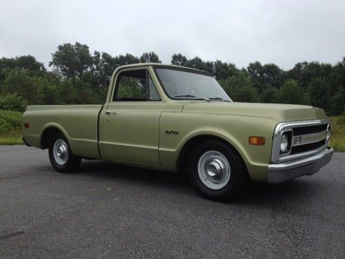 1969 chevrolet c10 short bed pickup auto v8