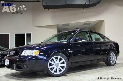 2004 audi a6 2.7t s-line quattro premium bose cold weather sirius xenons wow$$$$