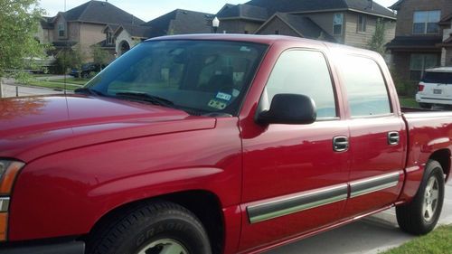 Red crew cab, 123000 miles, new tires