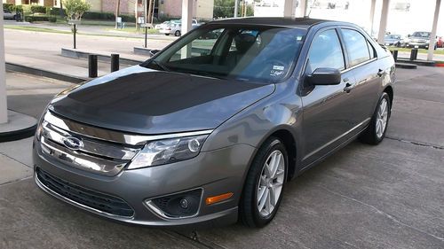 2011 fusion sel 4-dr auto leather navigation rear camera sunroof