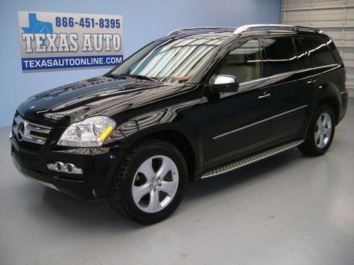 We finance!!  2010 mercedes-benz gl450 4matic roof nav 2 tv's 3rd row texas auto