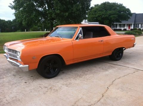 1965 chevrolet malibu base hardtop 2-door 4.6l