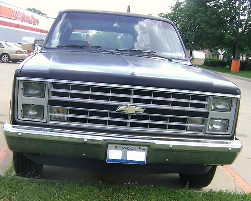 1987 chevy r20 suburban 2wd silverado big block fuel injection
