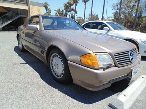 1990 mercedes-benz 500sl base convertible 2-door 5.0l