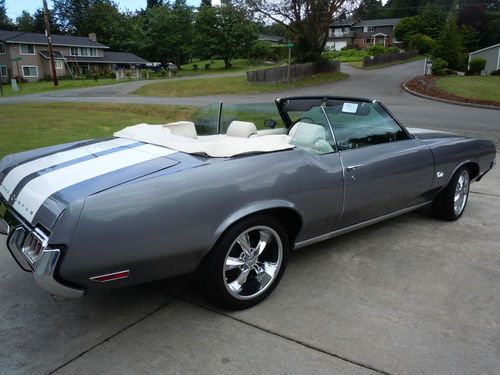 72 cutlass supream convertible restored w/455