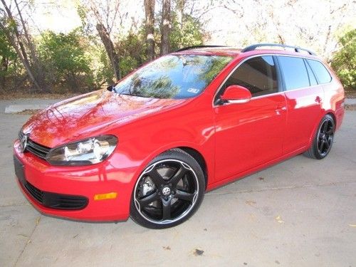 2012 vw jetta sportswagen tdi 20k miles turbo diesel automatic leather 45 mpg !!