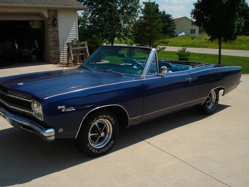 Rare 1968 sport satellite sport 383 4 speed convertible