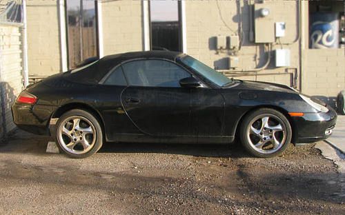 2000 porsche 996 911 carrera cab builder no motor / transmission