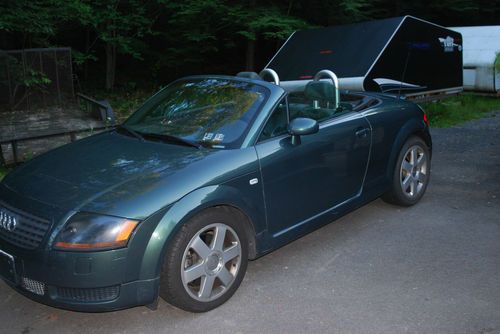 2002 audi tt convertible 2-door 1.8l turbo no reserve high bid wins !!!!