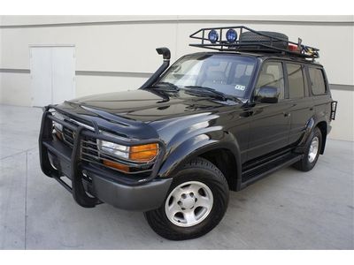 Safari toyota land cruiser 4wd snorkel custom roof basket brushguard flares nice