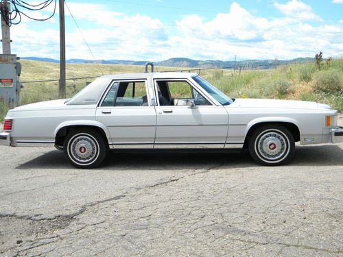 1987 mercury grand marquis gs sedan 4-door 5.0l