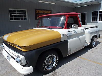 1964 chevrolet c-10 custom rare step side no reserve!! no reserve!! no reserve!!