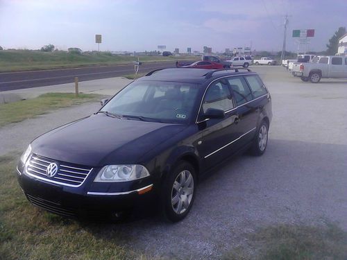 One-owner 2003 volkswagen passat glx wagon 4-door 2.8l