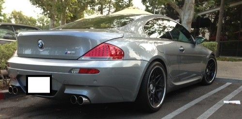 2007 bmw m6  coupe 2-door 5.0l