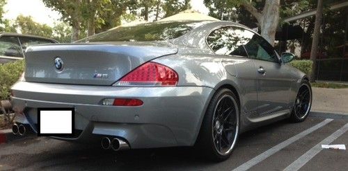 2007 bmw m6  coupe 2-door 5.0l