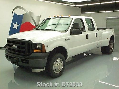 2006 ford f350 crew 4x4 6.8l v10 dually longbed 59k mi texas direct auto