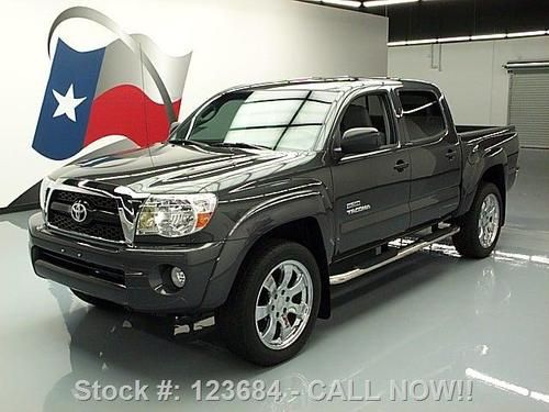 2011 toyota tacoma prerunner double cab texas 20's 19k texas direct auto