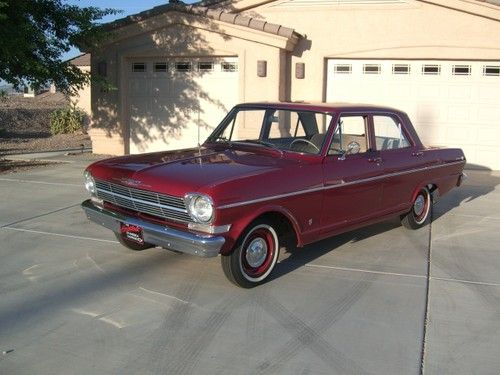 1962 chevy ii nova 4 door sedan