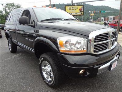 2006 dodge ram 2500 laramie regular cab 4x4 hemi 6-speed manual stick shift 63k